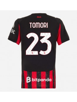 AC Milan Fikayo Tomori #23 Replika Hemmakläder Dam 2025-26 Kortärmad